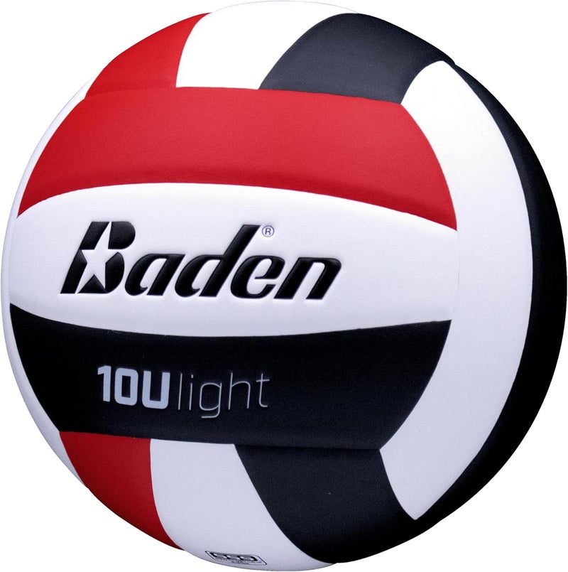 Baden | 10U Light | Official Size, 2 oz Lighter Entry Level Youth Indoor Volleyball | PU Composite, Extra Foam Backing, Reduce Sting - Image 2